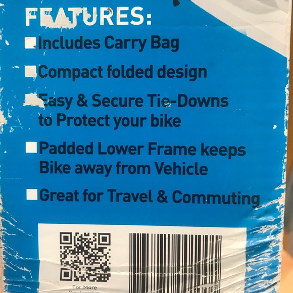 Allen Sports Folding Bicycle Carrier Model MT-1 - Picture 4 of 16